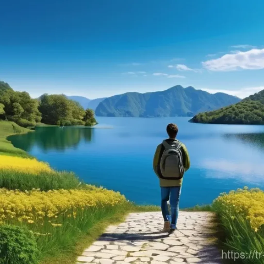 단기 목표 달성을 통한 인내력 기르기 - **Prompt 1: The Journey of Small Steps**
    A young adult, either male or female, dressed in comfor...